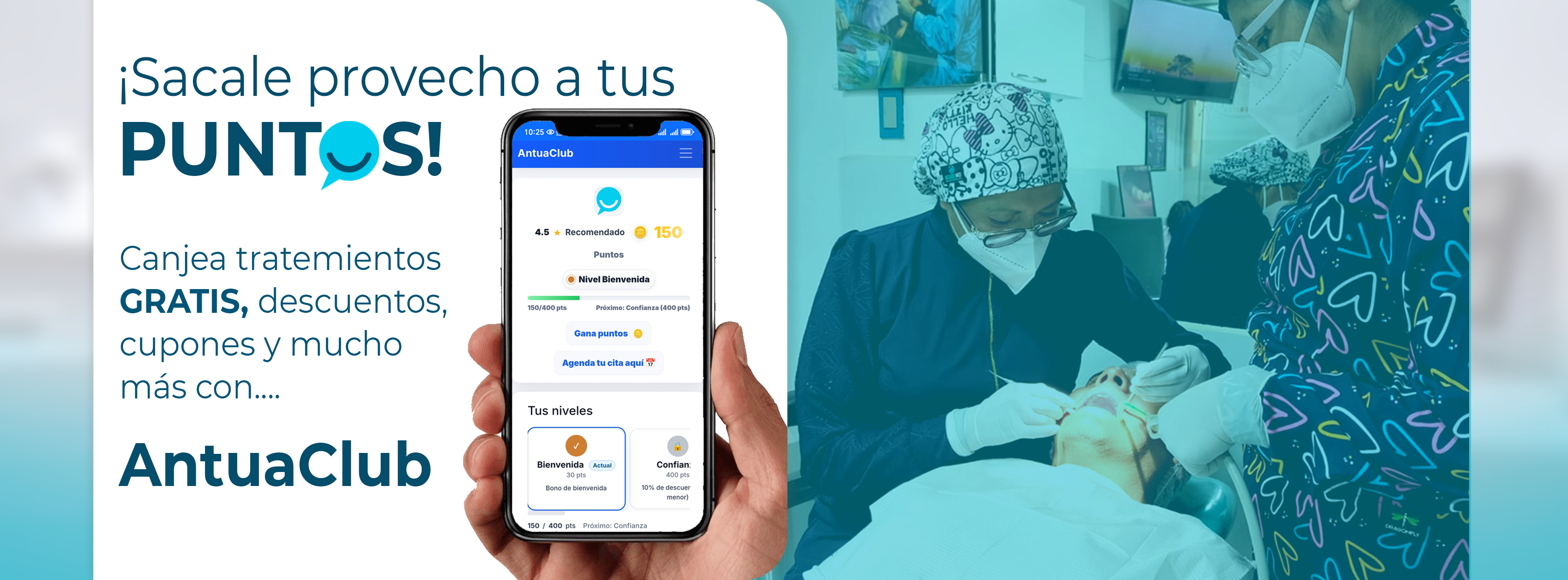 AntuaClub - Canjea tratamientos, descuentos y beneficios